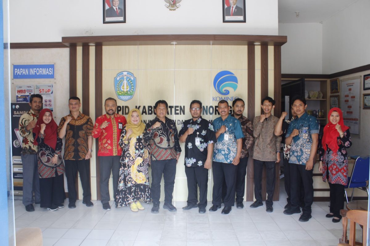 Dinas Kominfo Blora Studi ke Ponorogo Tiru Kelola Persandian, Keamanan Siber, Statistik Sektoral